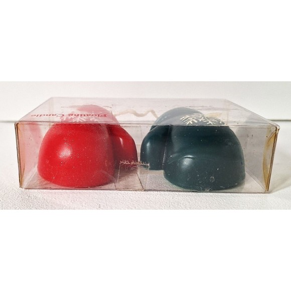 Candle Illusions VTG Floating Mitten Snowflake Candles Y2K Brand New Holiday - Picture 6 of 9